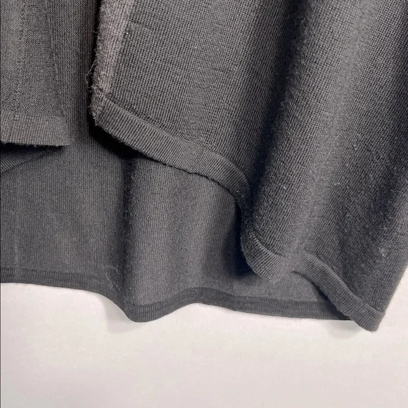 Eileen Fisher 100% Merino Wool Block Stripe Cardigan Sweater Size S - Picture 5 of 8